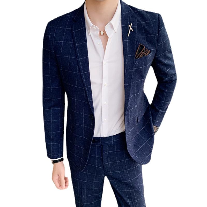 

Men's Suits & Blazers S-7XL ( 1pces Blazer ) Boutique Fashion Striped Plaid Business Suit Jacket Groom Wedding Dress Show Formal Party, White;black