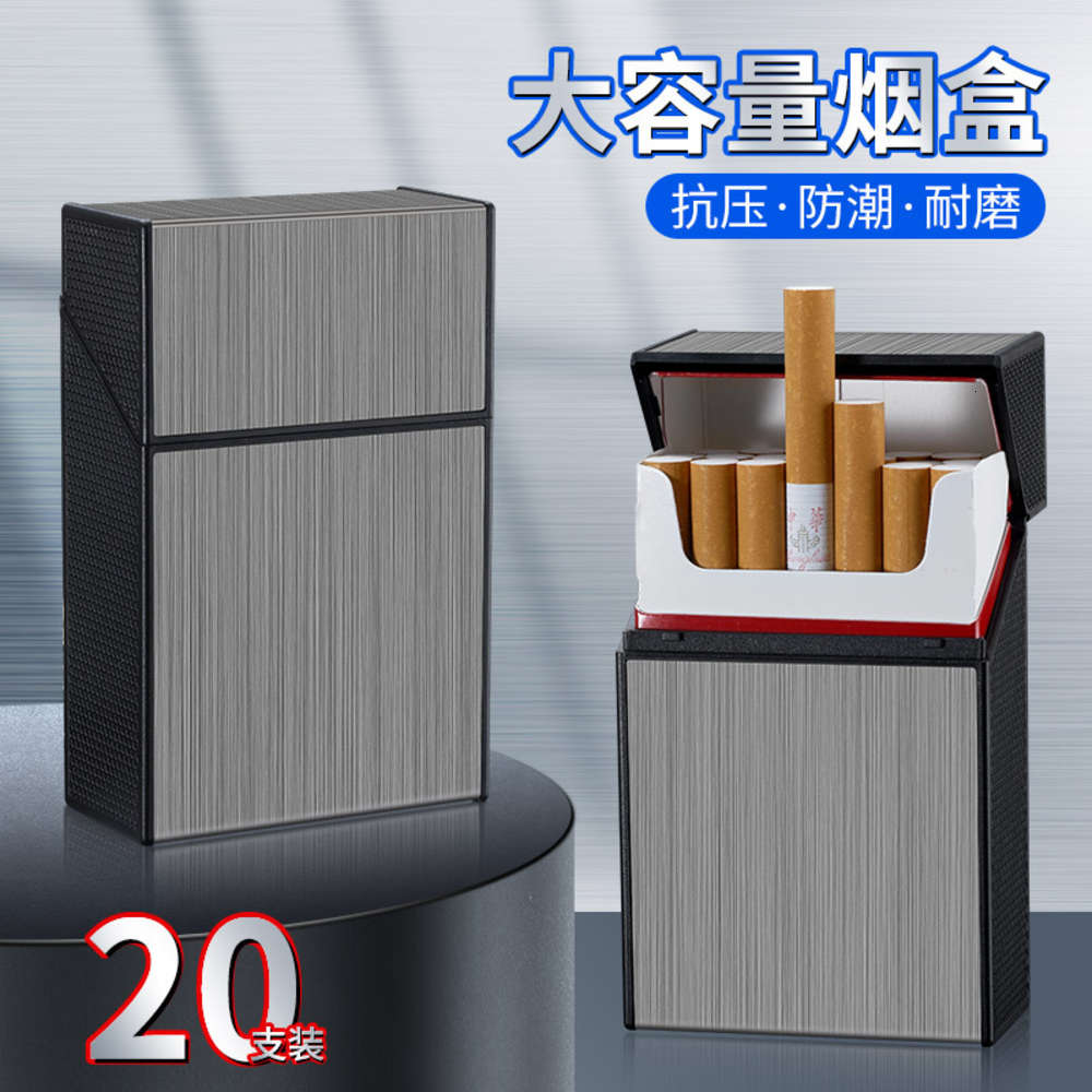 

Cigarette case 20 pieces of hb209 plastic cigarette case packed with hard shell