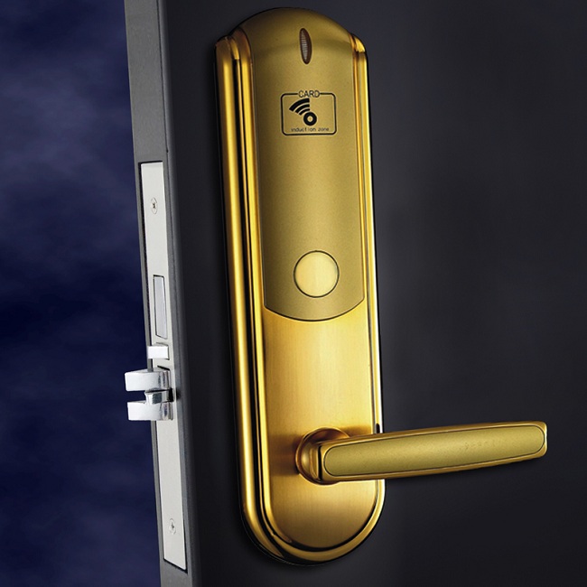 Electronic Door Lock With Deluxe Design For Hotel, Residence, Resort-image-686407452