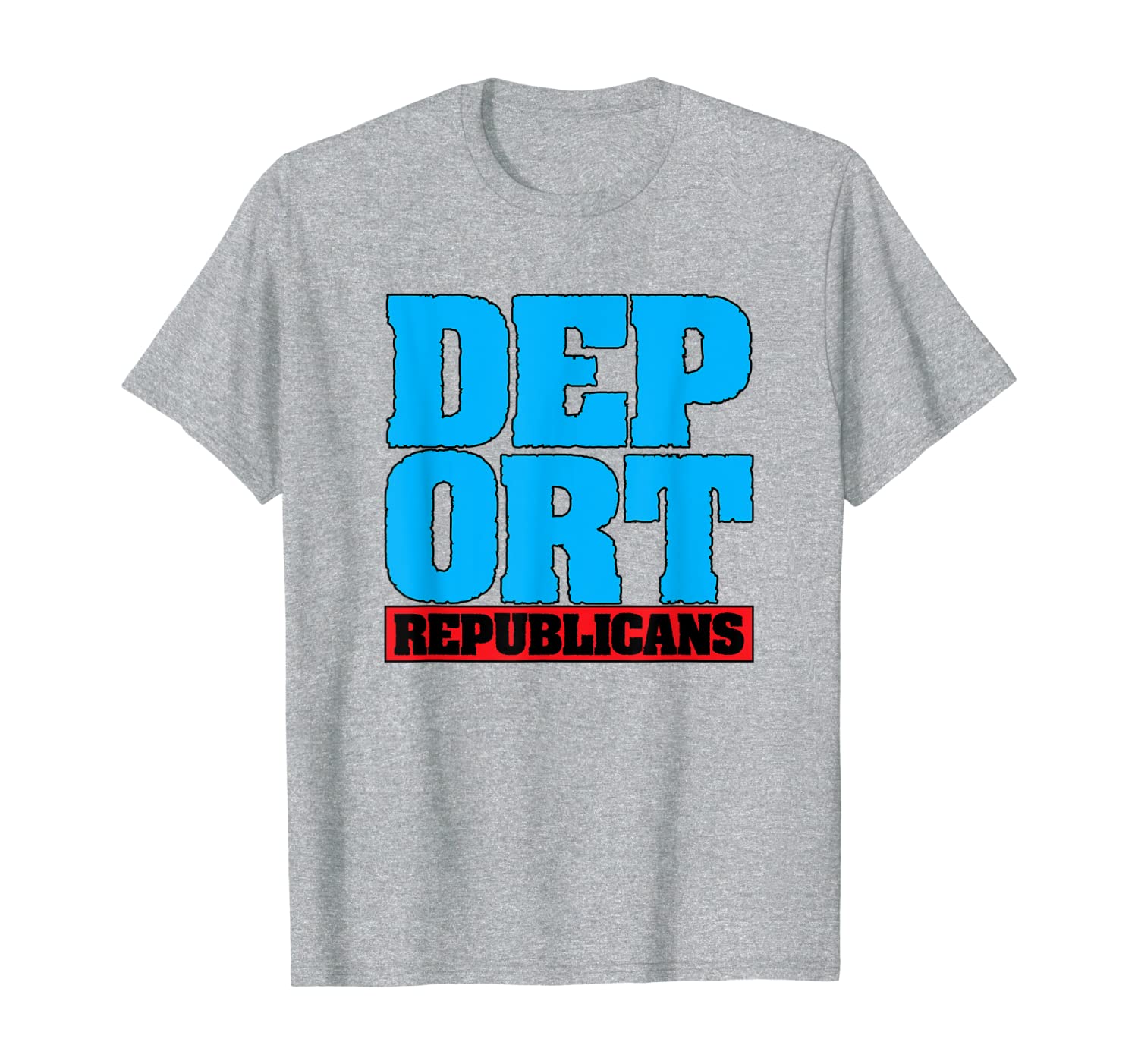

democrat shirt deport republicans t-shirt, White;black