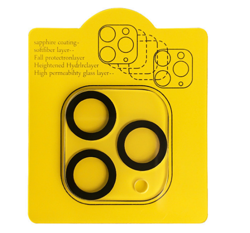 

Phone Lens Screen Protector for iPhone 13 Mini 11 Pro Max 3D Transparent Scratch-Resistant Full Cover Camera Back Tempered Glass Film