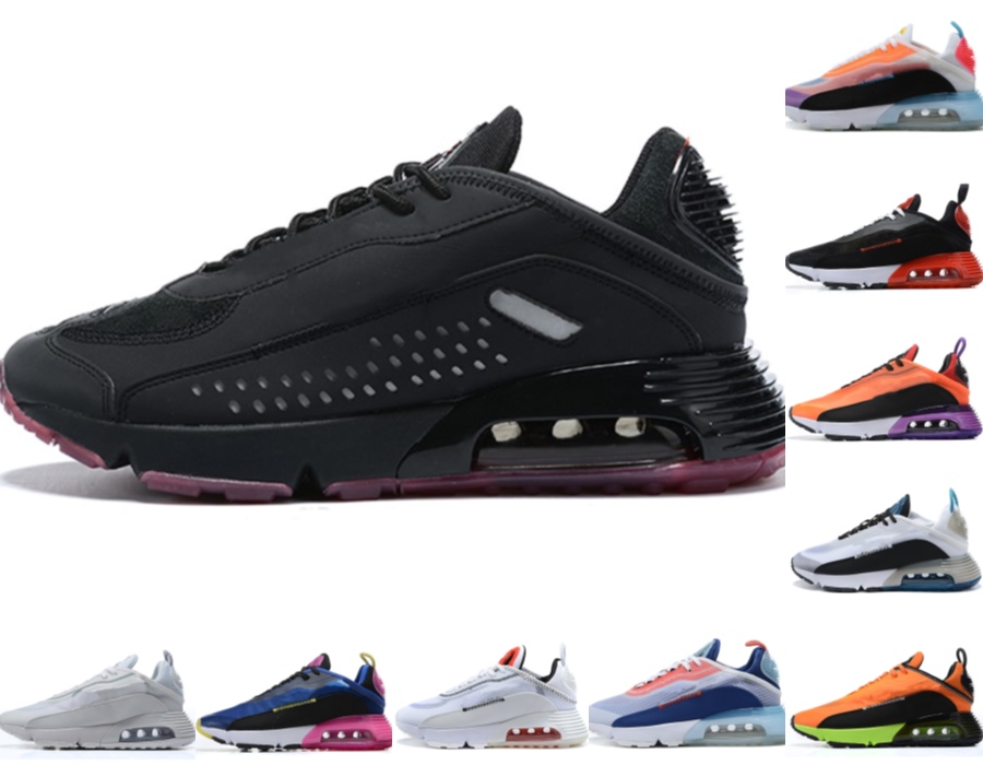 

Male Female 2090 Running Shoes Triple Black White High Quality 2090s Designer Sneakers Classic Casual Trainers Size 40-46 for Man Woman, 16