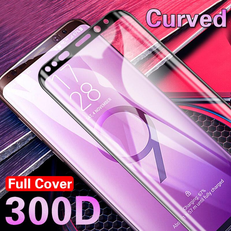 

Cell Phone Screen Protectors 300D Vidrio Templado Curvado Completo Para Galaxy S8 S9 Plus Note 9 8 Protector De Pantalla S7 S6Edge