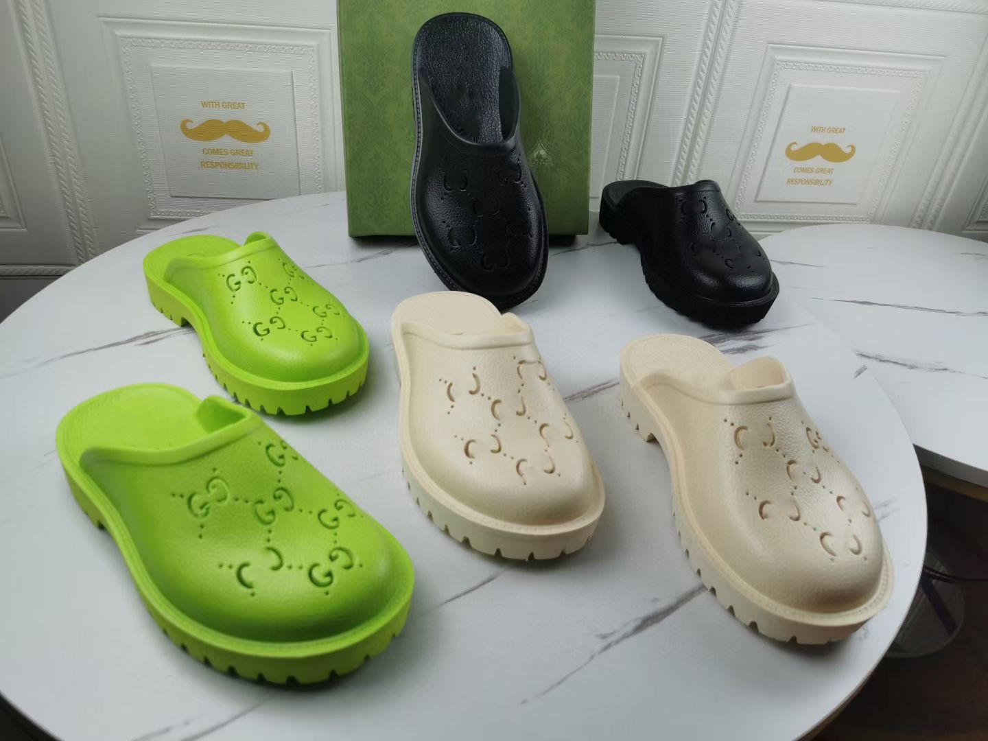 

Top designers Women Candy colors Clear High Heel sandal Stilettos shoe Summer womens slippers slides Ladies Hollow G Platform Sandals size 35-44, Box