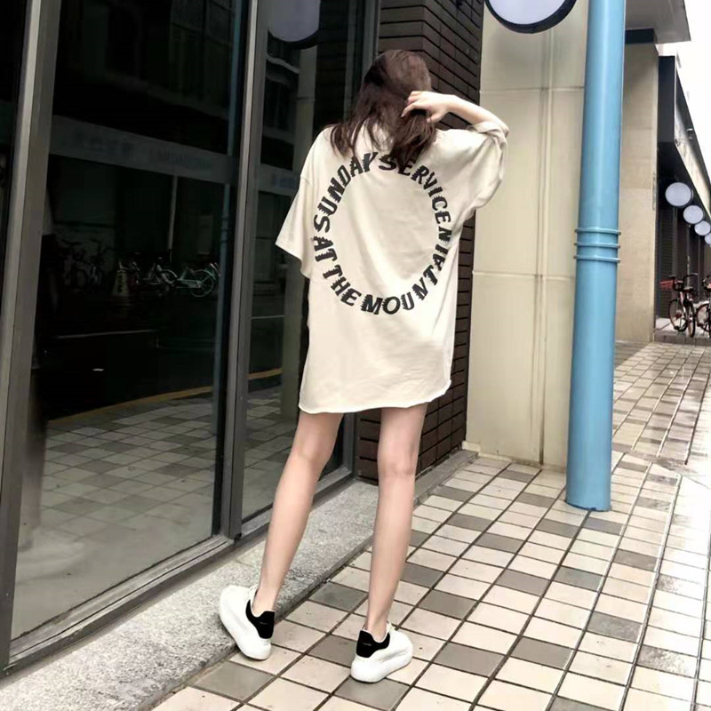 

Kanye west CPFM summer women mens graffiti half t shirt shirts sleeve round neck hip-hop Sunday Service loose oversize men womens short sleeves sleeved, Customize