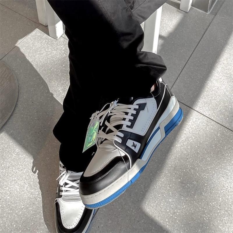 

Running Shoes LVlouisvuttonYSLGGTrainer White Black Grey Baskets Triple Designer Sneaker Man Runner Air Sports Outdoor, 00