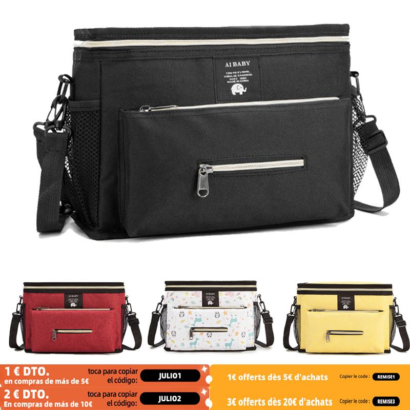 

Diaper Bags Portable Baby Stroller Bag Large Bottle Cup Holder Mummy Maternity Nappy Accessories For Carriage, Design b-1
