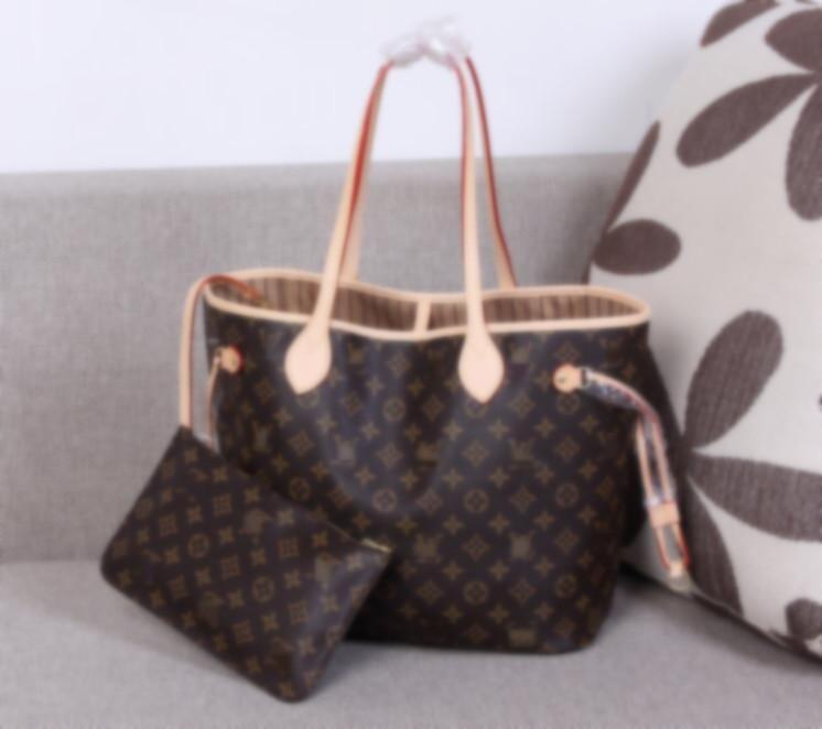 

LVLOUISLvLouisYSLLuis Vitton Vutton 2pcs/set women handbags flower composite tote leather clutch shoulder ladie