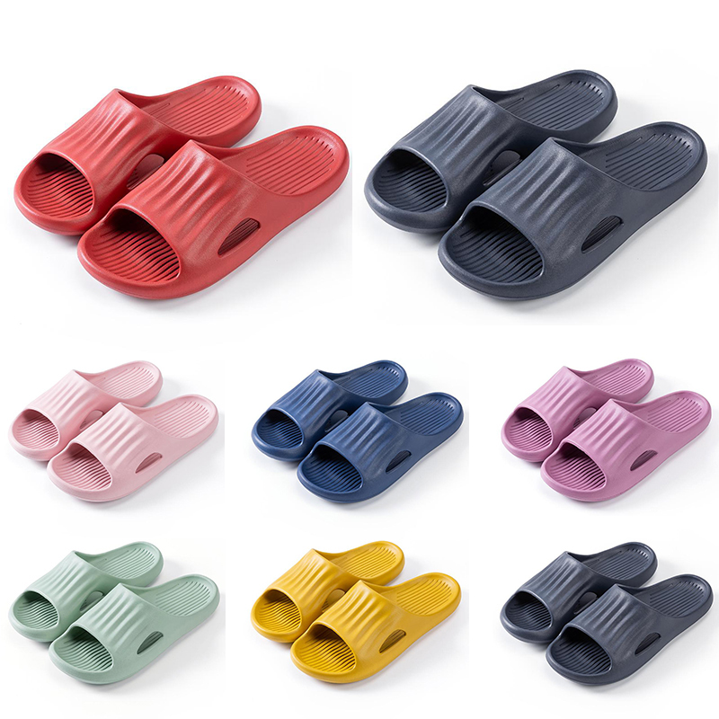 

summer slippers slides shoes d38 men women sandal platform sneaker mens womens red black white yellow slide sandals trainer outdoor indoor slipper 36-45, Color#1