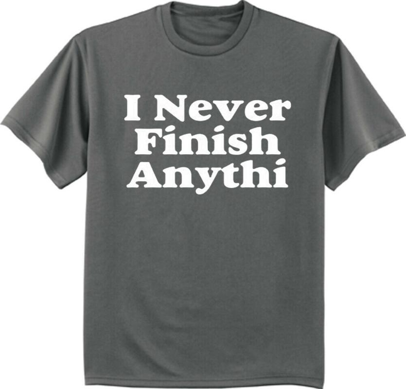

Men' T-Shirts Men Clothing T-Shirt Graphic Funny Saying Procrastinate Lazy, Multi