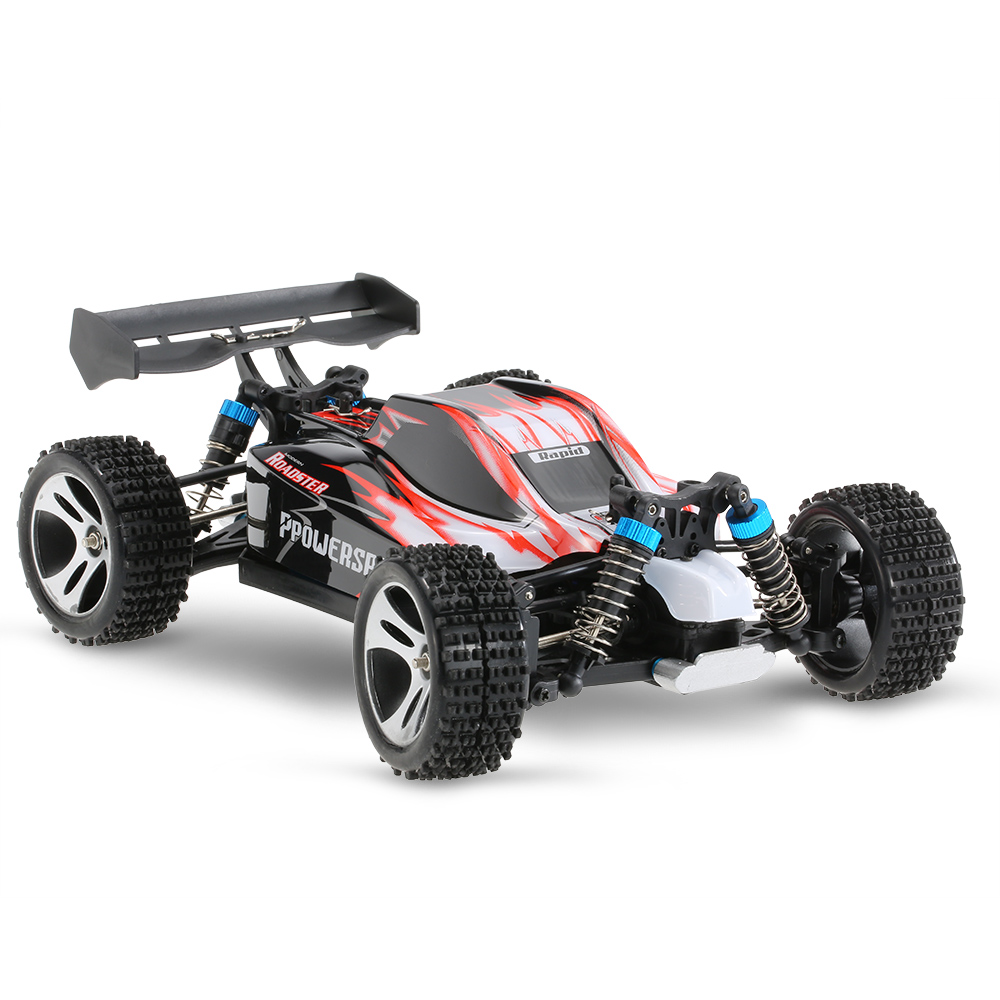 

Supper Racing Car A959 1/18 4WD Crawler RC Car 2.4GHz 45Km/h high speed rc car Gift for Boy, Red