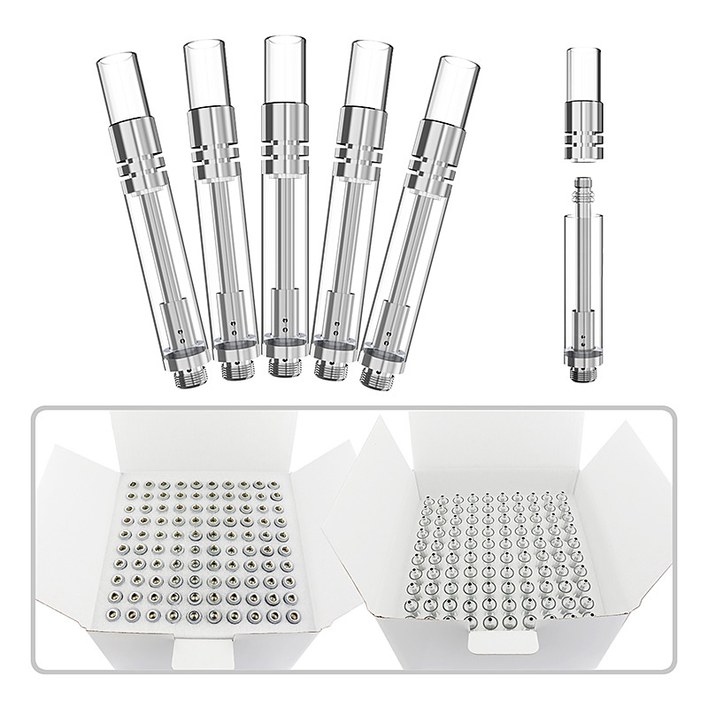 

Thick Oil e cig Atomizer Ceramic Coil Vape Cartridges 92a3 ce3 Glass 510 Thread Vaporizer Tank .5ml 1ml Tanks with plastic packaging