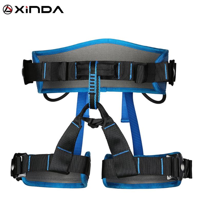 Camping Safety Belt Rock Climbing Outdoor Expand Training Half Body Harness Protective Supplies Survival Equipment Cords, Slings And Webbing-image-689013468