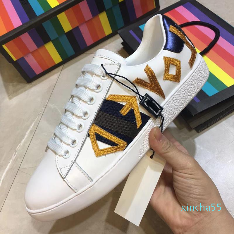 

Men Women Sneaker Chaussures Sneakers Casual Low Quality Tiger Walking Ace Stripes Shoe Shoes Sports Leather Trainers, As picture