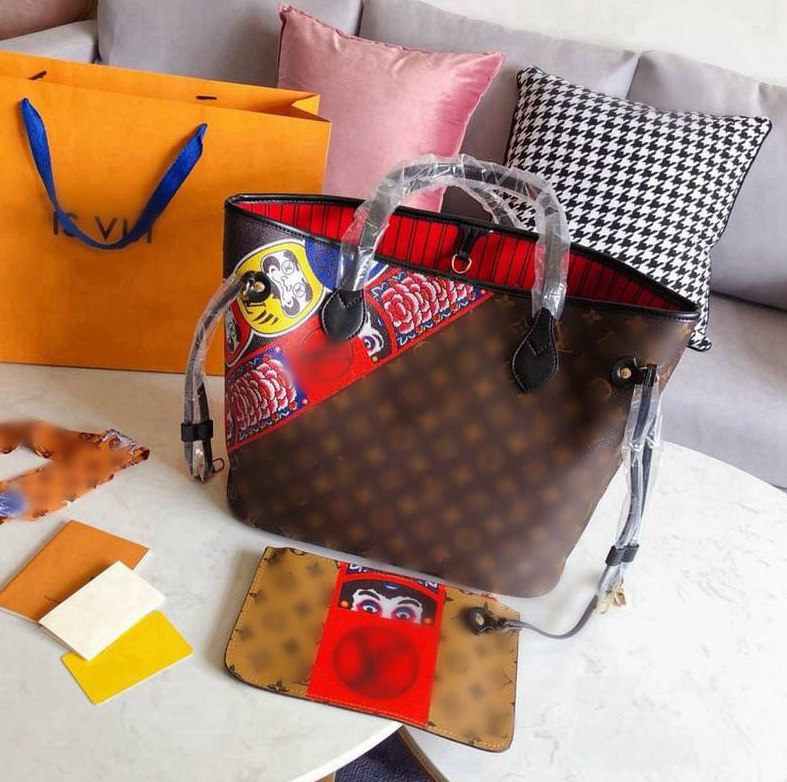 

2021 Classic Luxury Brand Leather Bags Handbags Purses Women Flower Shoulder Messenger Handbag Wallet Totes Crossbody Bag - L2843
