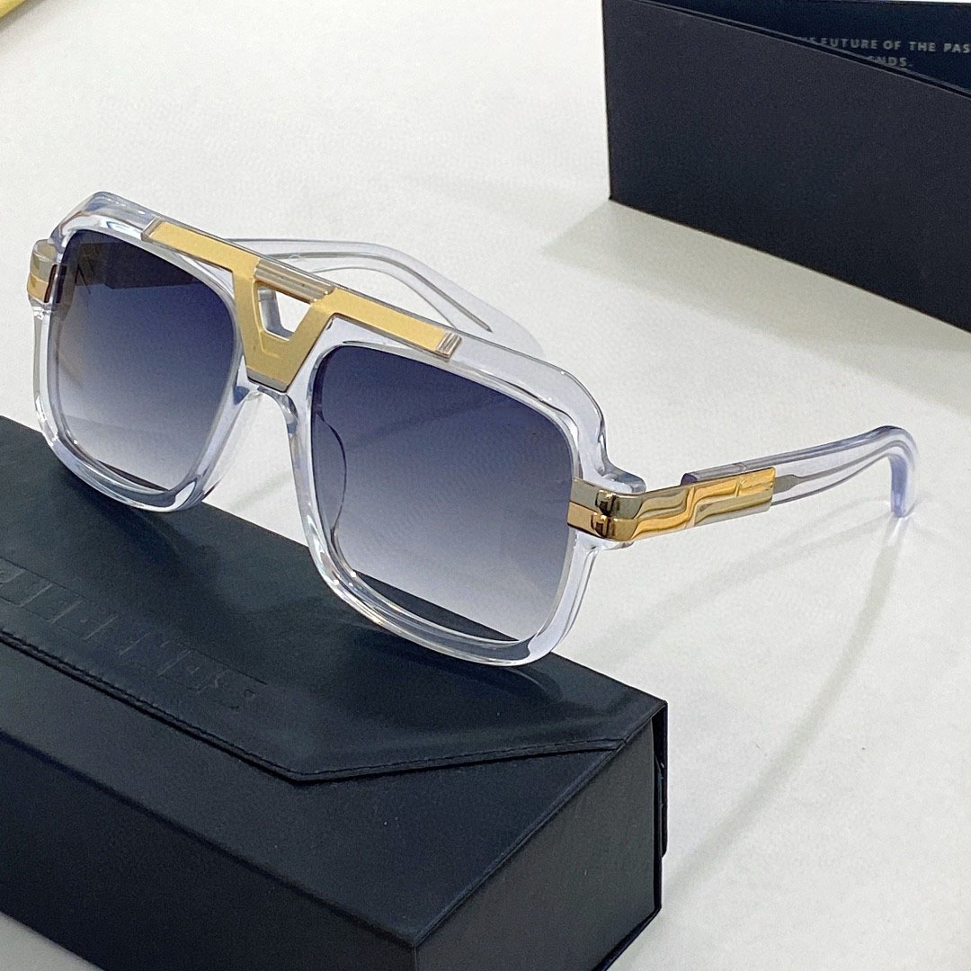 2024 CAZA 664 Top luxe Top qualité Designer lunettes de soleil pour hommes femmes nouvelle vente mondiale célèbre défilé de mode italien super ma
