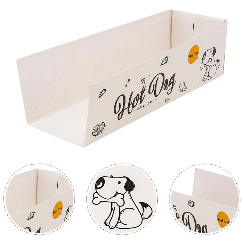 

Gift Wrap 100Pcs Snack Wrapping Boxes Disposable Paper Packaging Containers