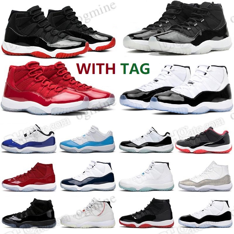 

2022 11 25th Anniversary Classic Jumpman shoe Basketball shoes High Quality Georgetown Bred Concord Space Jam Men 11s University Blue Red 72-10 Barons Sneakers, Hello