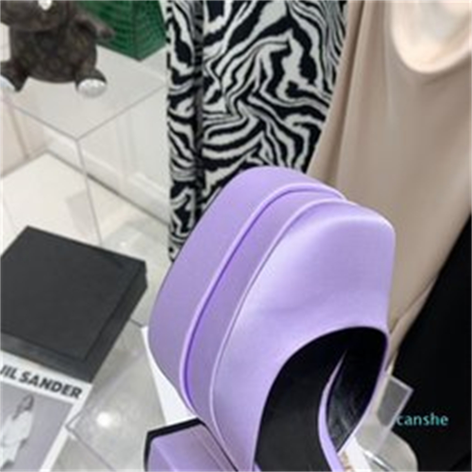 

fashion-women dress shoes medusa satin platform pumps shoes crystal-Embellished Purple, Red