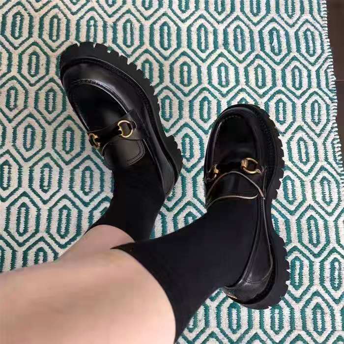 

2021 top fashion platform designer shoes triple black velvet white oversized mens and womens casual party dress calfskin