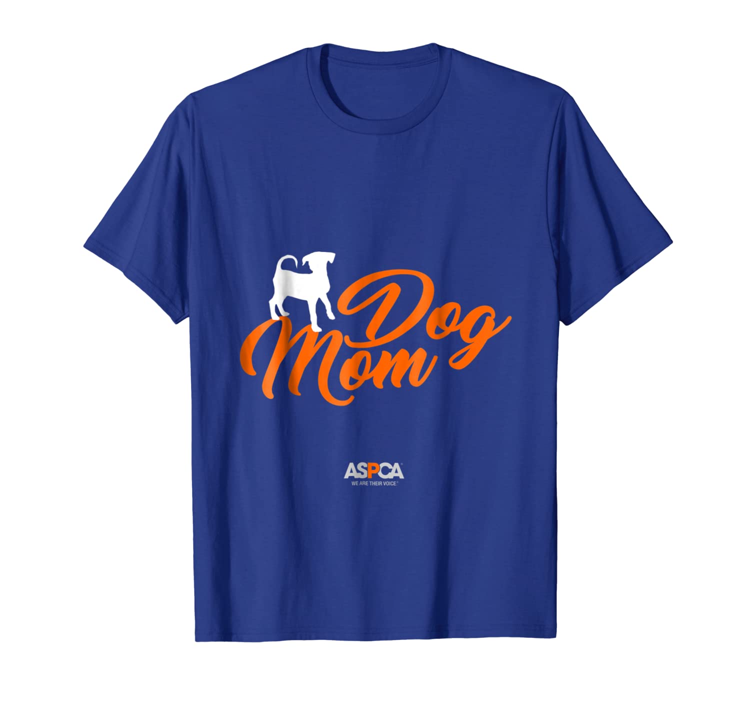 

aspca dog mom t-shirt dark, White;black