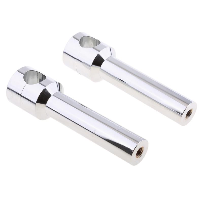 

Handlebars CNC Motorcycle Bike Handlebar 1inch 25mm Bar Risers Bars Mount Clamp - Chrome
