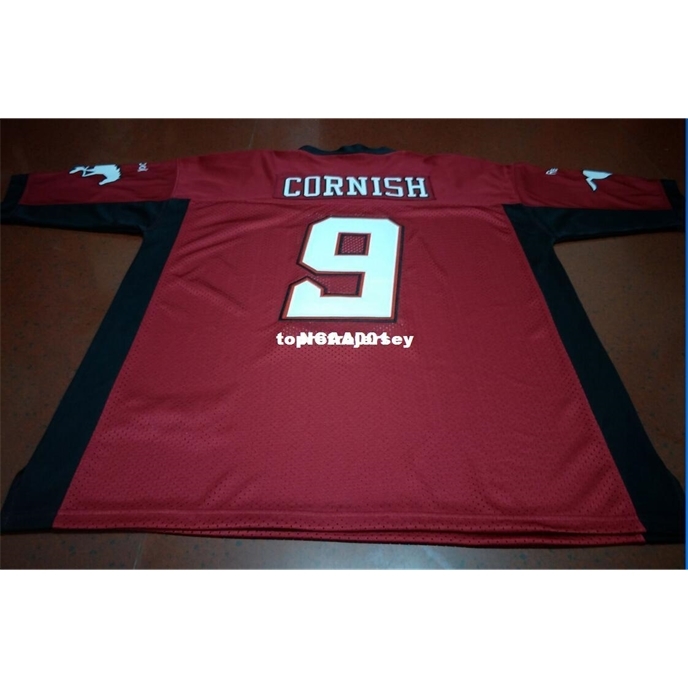 

Cheap Cheap Men Calgary Stampeders Jon Cornish #9 Red College jersey or custom any name or number jersey