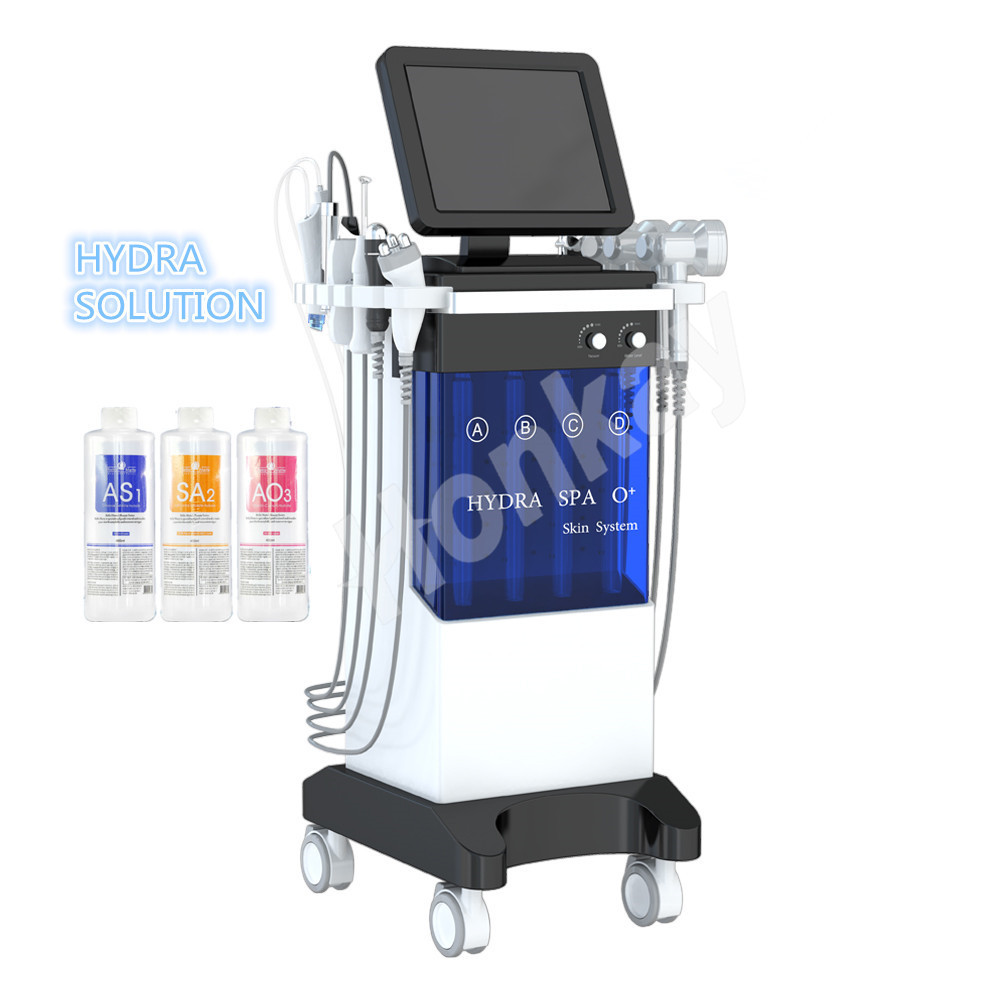 Professional 8 In 1 Hydra Aqua Peel diamond Microdermabrasion oxygen jet Peeling Facial Machine-image-679706554
