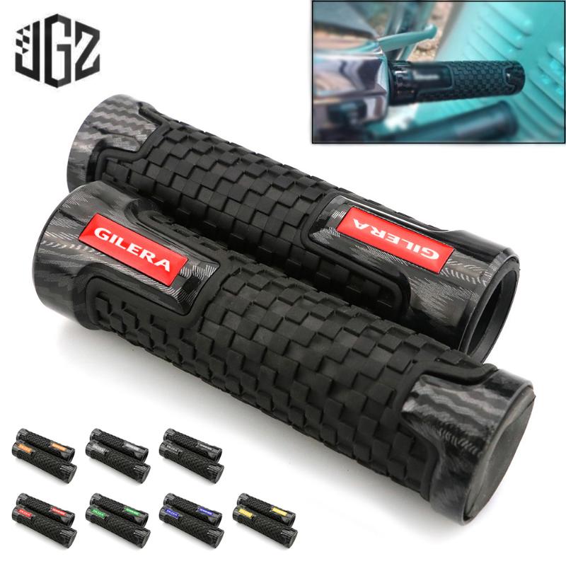 

Handlebars Motorcycle Hand Grips 22mm Handlebar Rubber Carbon Handgrips For PIAGGIO GILERA FUOCO 500 GP800 GP850 NEXUS 300 Accessories