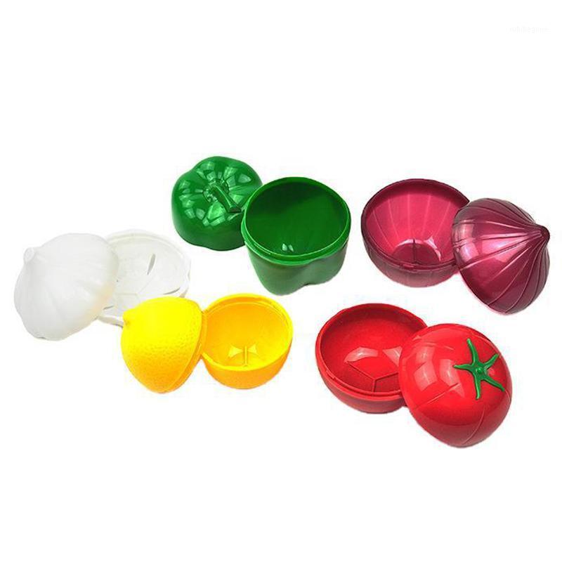 

Storage Bottles & Jars 1PCS Vegetable Crisper Containers Plastic Onion Pepper Tomato Fresh Box Fruit Bowl Refrigerator Organizer