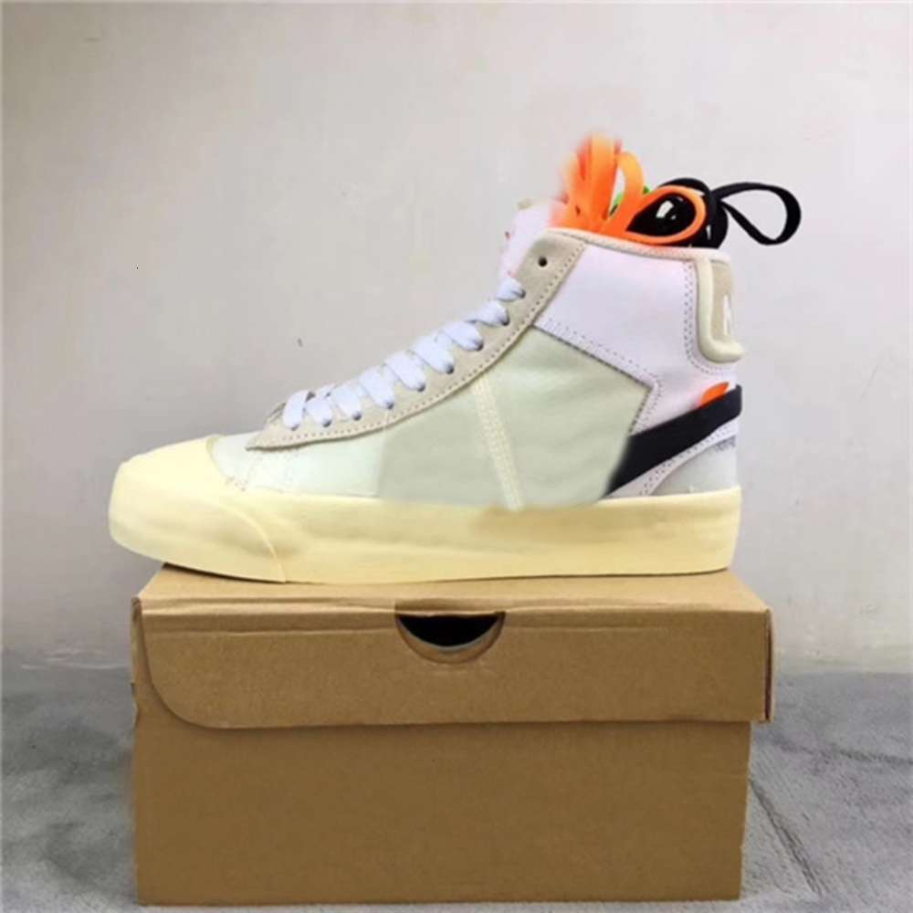 

2021 Blazer Mid Queen 2.0 Grim Reaper All Hallows Eve Serena Williams White Men Women Outdoor Shoes Sports Sneakers With box ruibatrade, 16