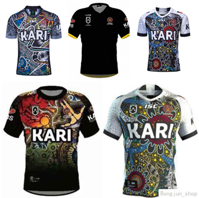 

2021 all starts Rugby jerseys Indigenous Camouflage nrl League 19 20 Thailand shirts maillot de S-5XL, Black