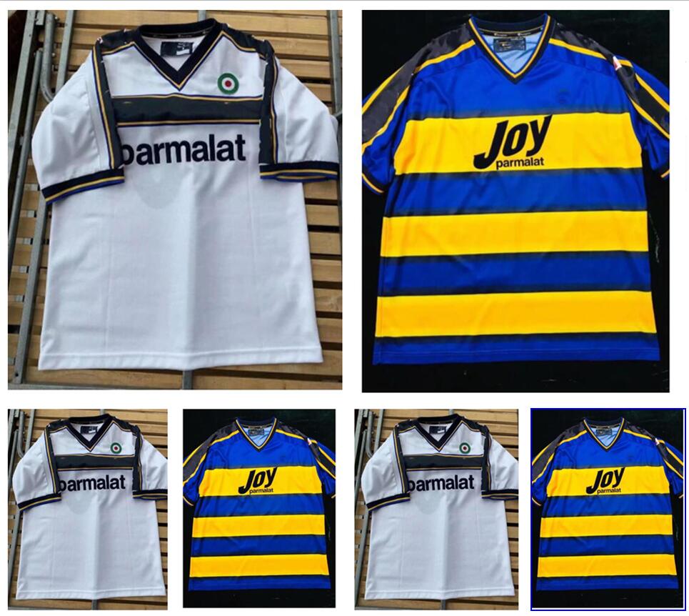 

2000 2001 2002 RETRO Parma soccer jerseys Vintage Classic Collection Calcio football shirts #10 NAKATA CRESPO ADRIANO BOGHOSSIAN F.CANNAVARO