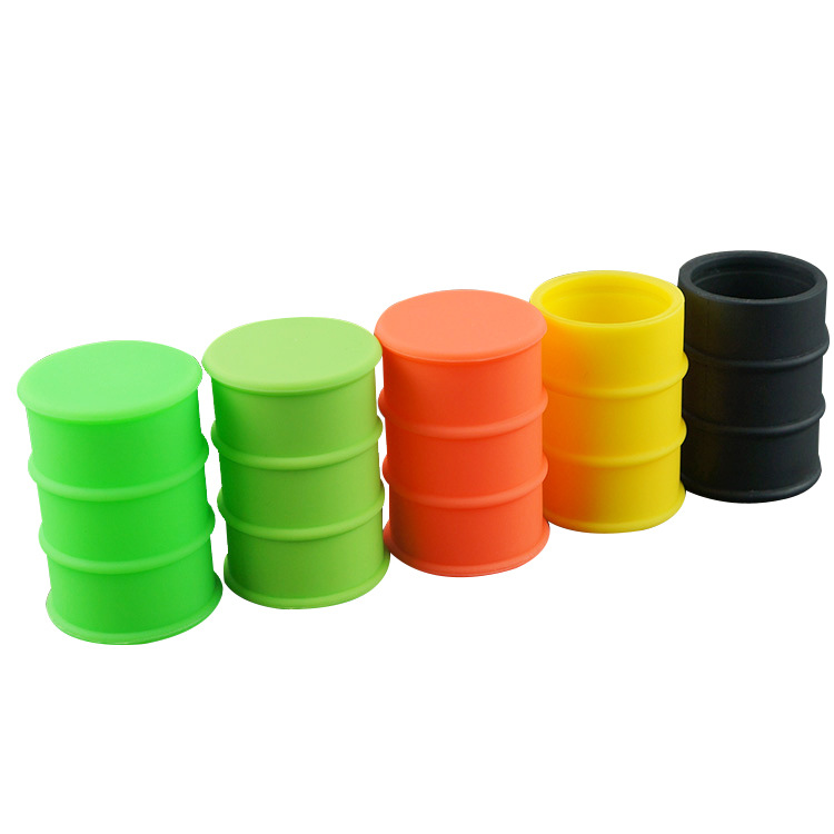 

Small oil barrel cigarette case other smoking accessories 57*40mm 26ML silicone