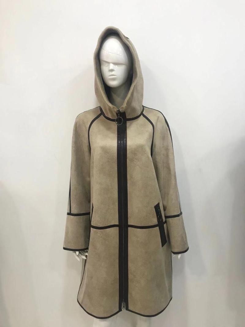 

Women's Fur & Faux AMSIIKE Coat Mink Wool Female 2021 Spring Long Fashionable And Light Casual Outerwear, As pic