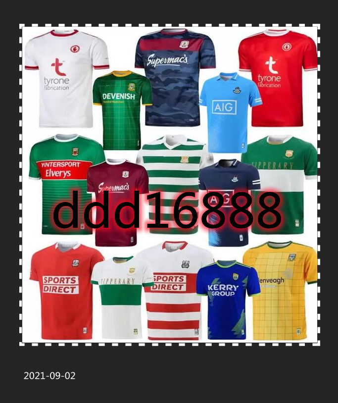 

20 21 Ireland Dublin cork Rugby Jerseys 2021 GAA GALWAY kerry limerick shirt mayo meath tipperary tyrone sports Jersey