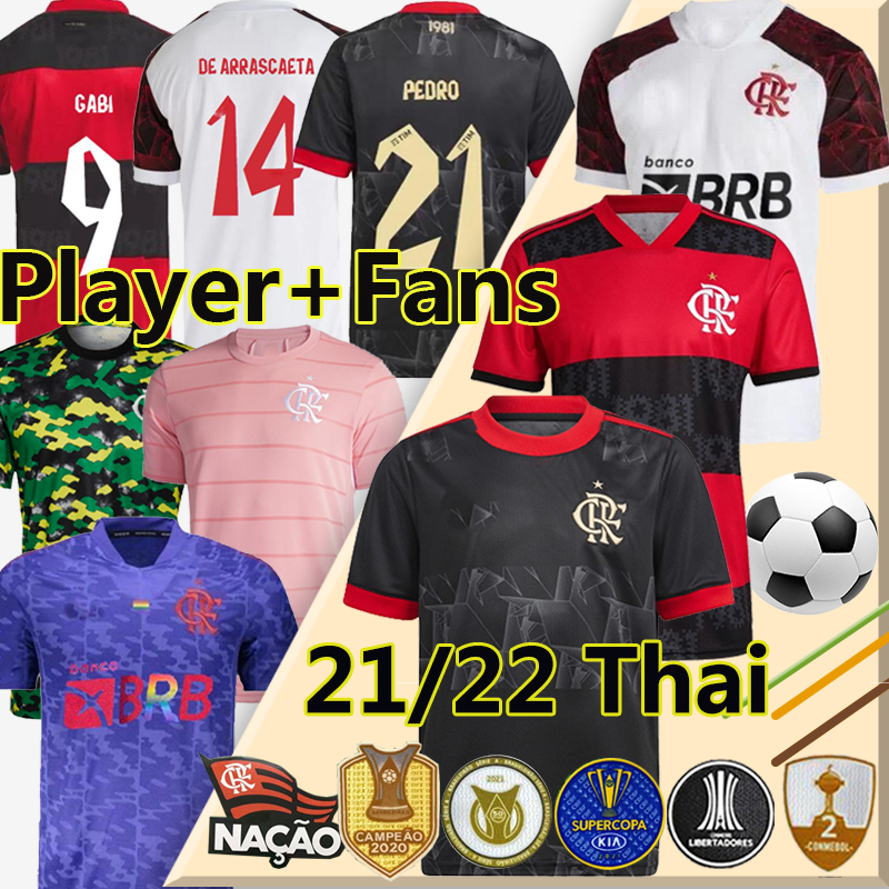 

Flamengo soccer jerseys 2021 2022 Outubro Rosa third special DIEGO E.RIBEIRO GABRIEL B. GABI football jersey PEDRO MATHEUZINHO DE ARRASCAETA GERSON POLO Men Kids Kits, 21-22 third