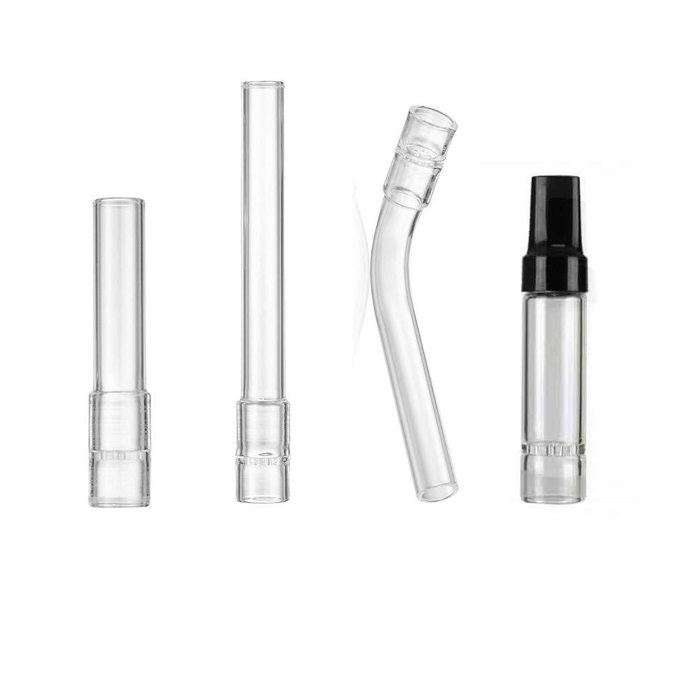 

Osgree smoking accessory 4PCS/Pack Replacement Glass Stem Kit for arizer solo 2 air 2 70mm 110mm bent glass tube