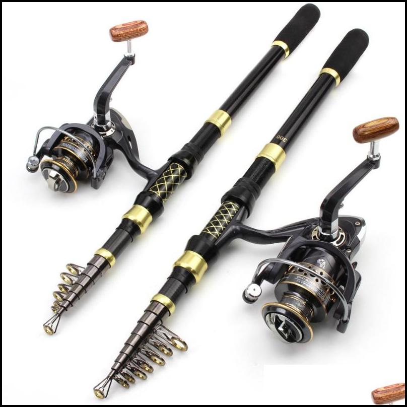 

Boat Sports & Outdoorsboat Fishing Rods Brand Rod And Roll Combo, Portable Spinning 13Bb Reel, Trout Rod, Beginner Carp Pesca 1.8M-3.6M Drop