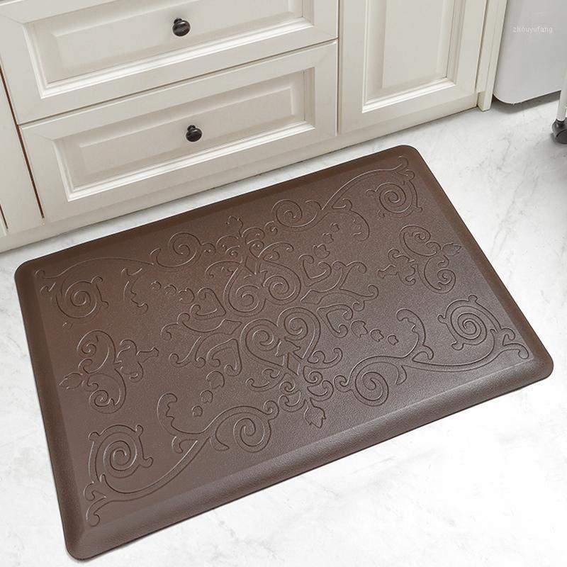 

Bath Mats Modern Comfortable Kitchen Living Room Anti-skid Floor Rugs Bedroom Dust-proof Carpet PU Products Decorative
