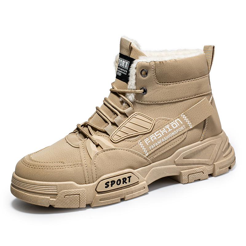 

2021 Martin Designer Boots Fashion Luxury Winter Snow Boot For Men Shoes Smooth Leather Ankle Half Black White Bordeaux Platform outdoor fur Booties Sneakers, Grey