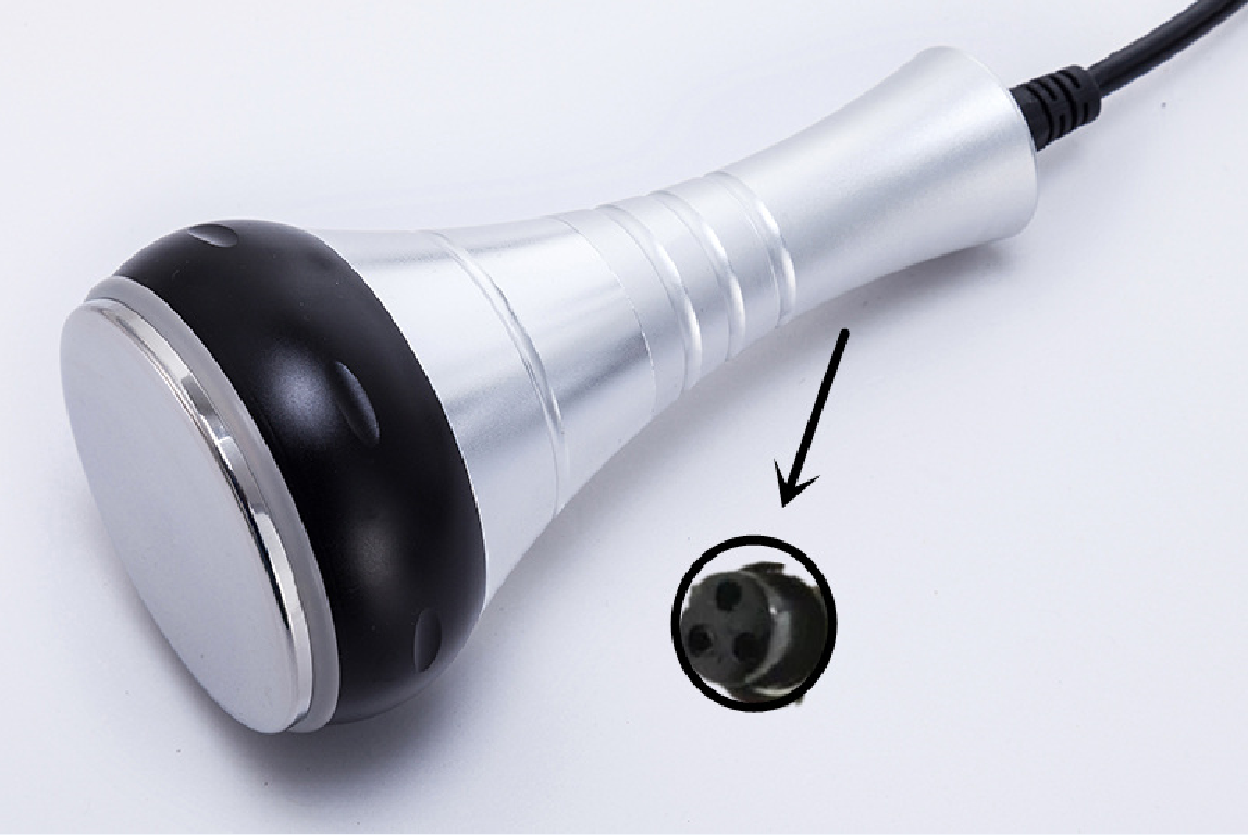 

Factory produce Other Beauty Equipment cavitation machine handle with Three-core connector