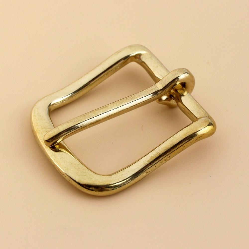 

Solid Brass Belt Buckle End Bar Heel bar Buckle Single Pin Belt Half Buckle For Craft Bag Strap Jeans Webbing Dog Collar