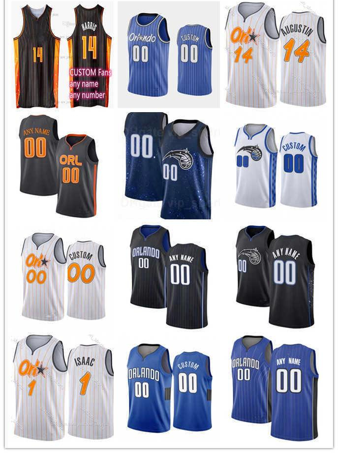 

75th Custom Men Women Youth Orlando's Magic's 7 Michael Carter-Williams 13 R.J. Hampton 14 Gary Harris Jonathan 1 Isaac Basketball Jerseys 5fe, Color