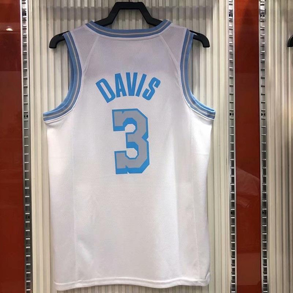 

NCAA Mens Anthony 3 Davis Basketball Jersey Mamba Jerseys City 2021 edition purple White sales High quality Size S-XXL, As photo