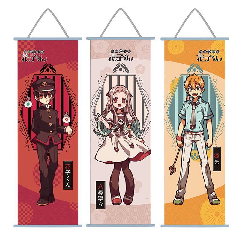

Paintings Japan Anime Toilet-Bound Hanako-kun Jibaku Shounen Wall Scroll Mural Poster Hanging Otaku Decor Collection