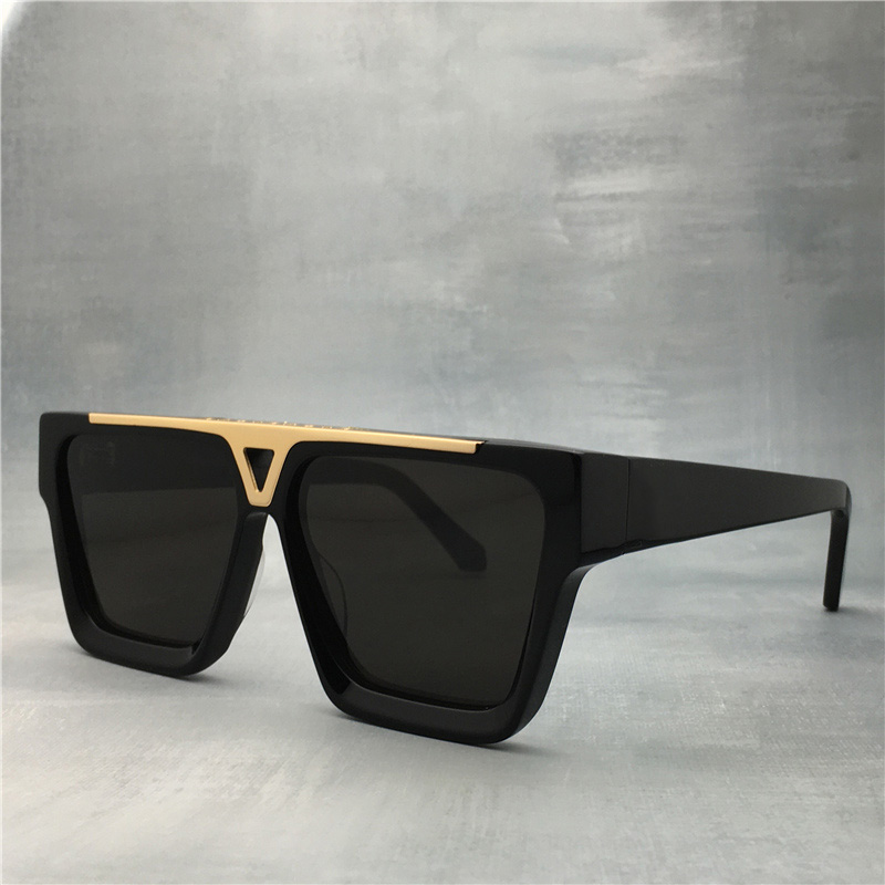 

Fashion classic designer Evidence sunglasses 1502 for men square shape glasses Vintage Avant-garde style top quality Anti-Ultraviolet come with box and handbag