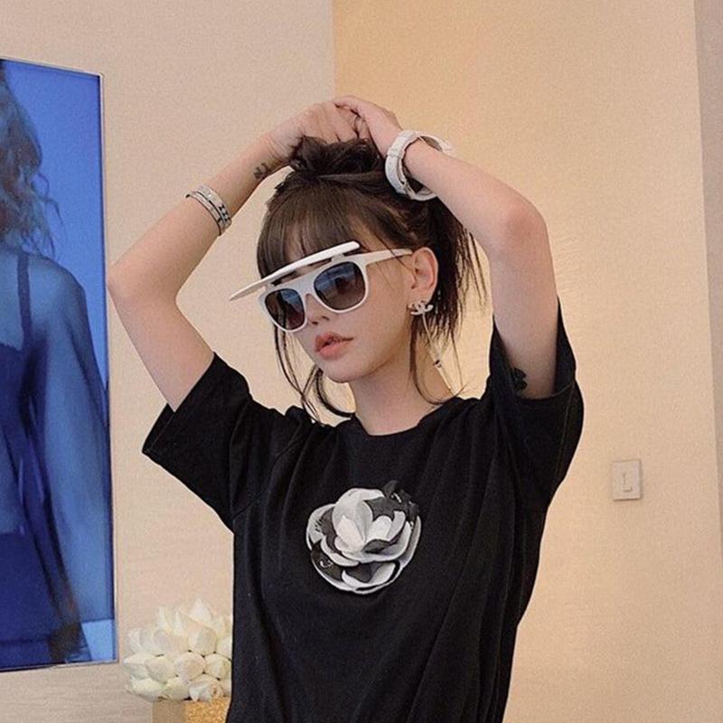 

Sunglasses AOZE 2021 Flip Women Quality Oversized Square Punk Sun Glasses For Men With The Box Vintage Sunglass