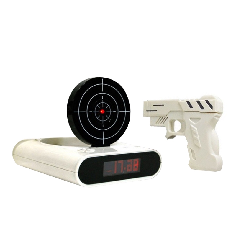 Réveil du jeu avec Laser infrarouge Led, affichage numérique, cadeaux 40JA