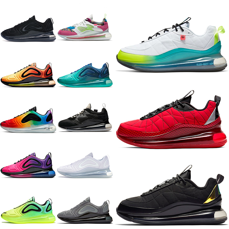 

Wholesale MX 720-818 Women Mens Running Shoes Sneakers Worldwide Universit Red Black Magma 720 Sea Forest Sunset Sports Trainers Size 36-45